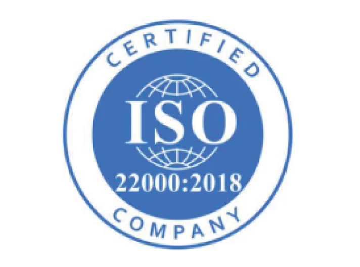 UNI EN ISO 22000. Standard internazionale per i Sistemi di Gestione della Sicurezza Alimentare (FSMS). Garantisce il controllo e la sicurezza degli alimenti lungo tutta la filiera, assicurando elevati livelli di qualità e conformità igienico-sanitaria.