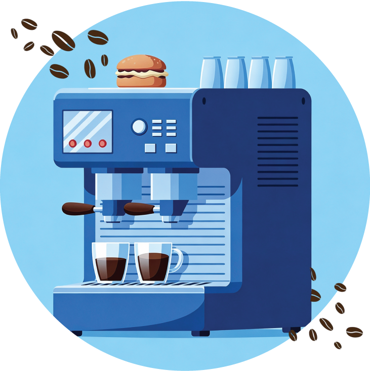 IVG home page. Azienda specializzata nel comodato d'uso di distributori automatici. Prodotti linea Ho.Re.Ca